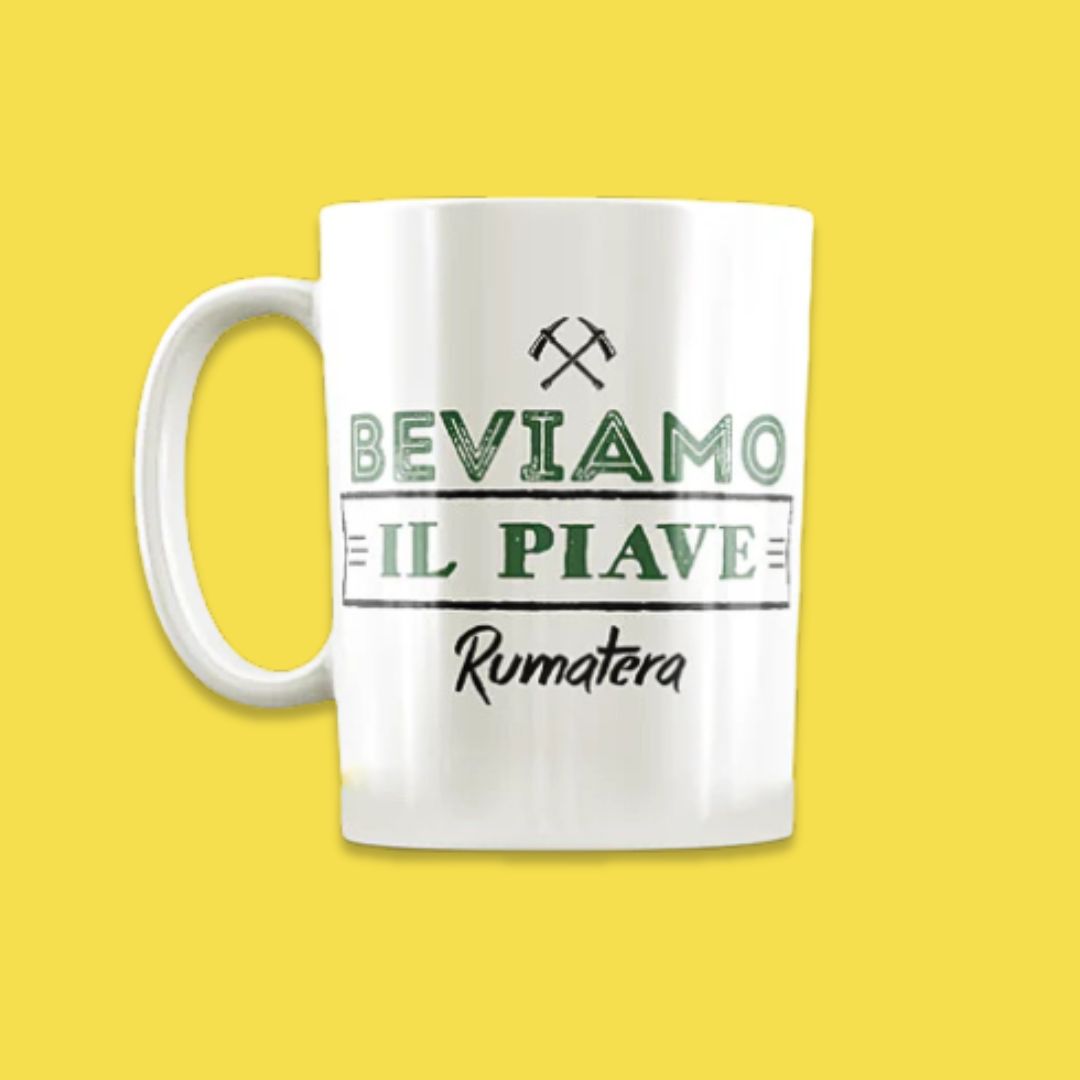 Tazza"Beviamo il Piave"