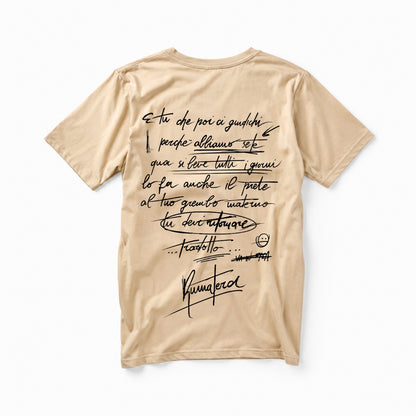 T-Shirt "Perchè Abbiamo Sete"