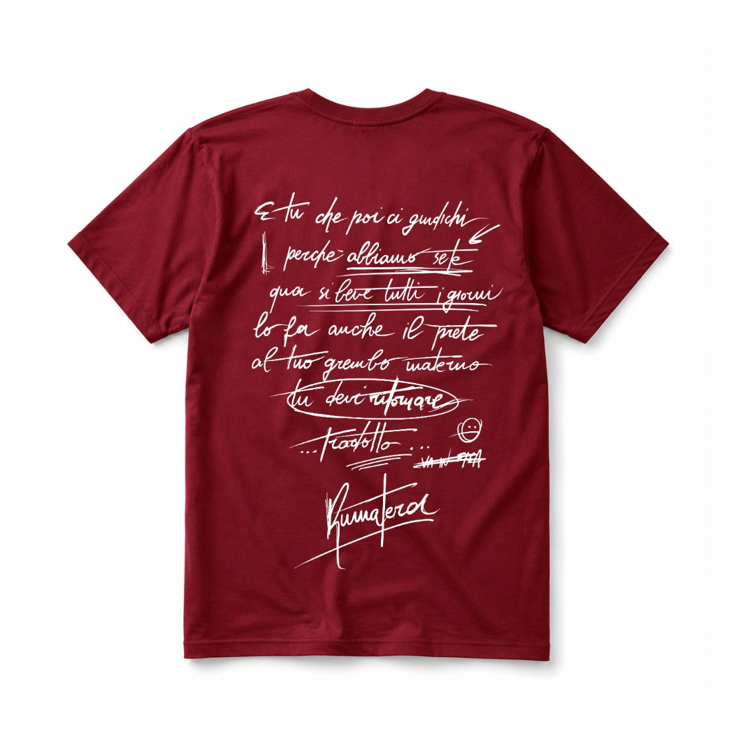 T-Shirt "Perchè Abbiamo Sete"