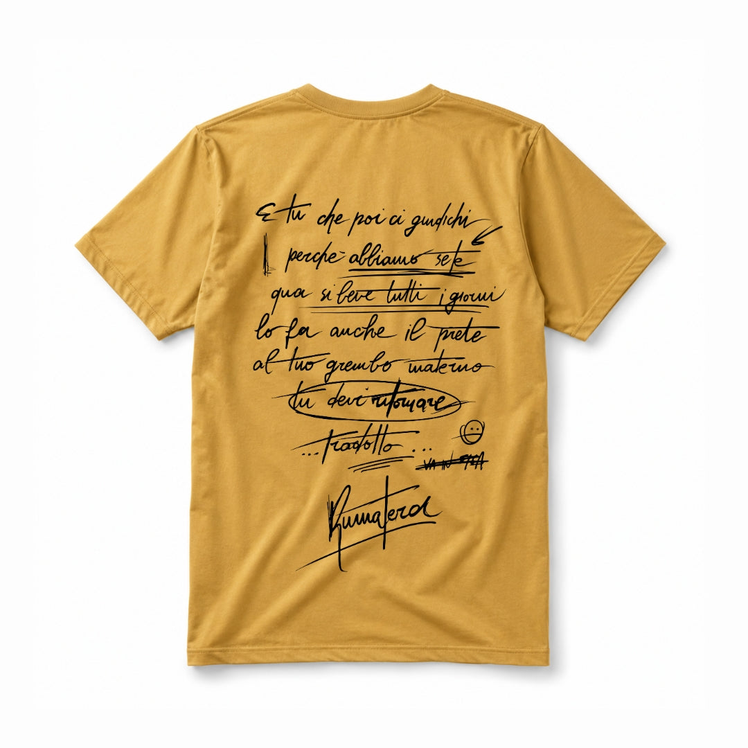 T-Shirt "Perchè Abbiamo Sete"