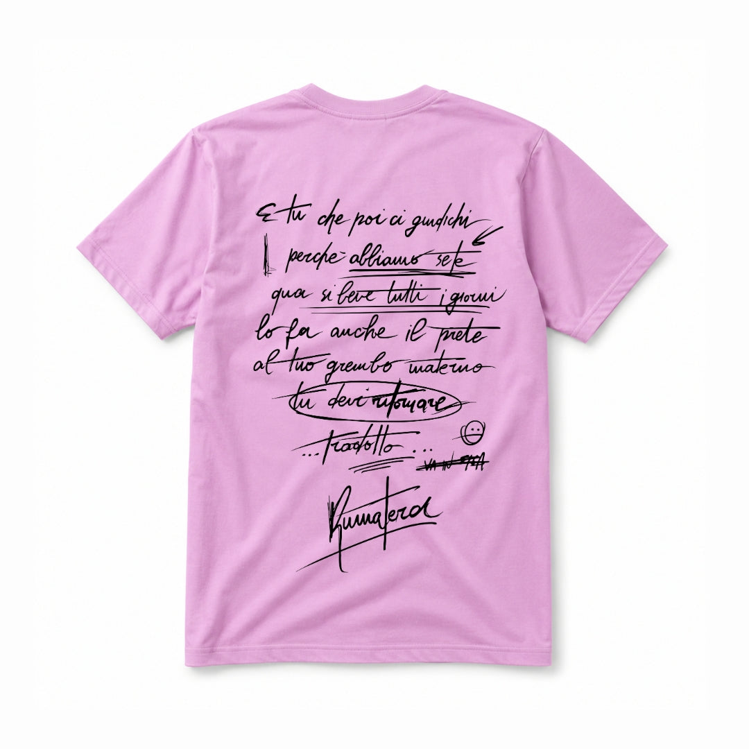 T-Shirt "Perchè Abbiamo Sete"