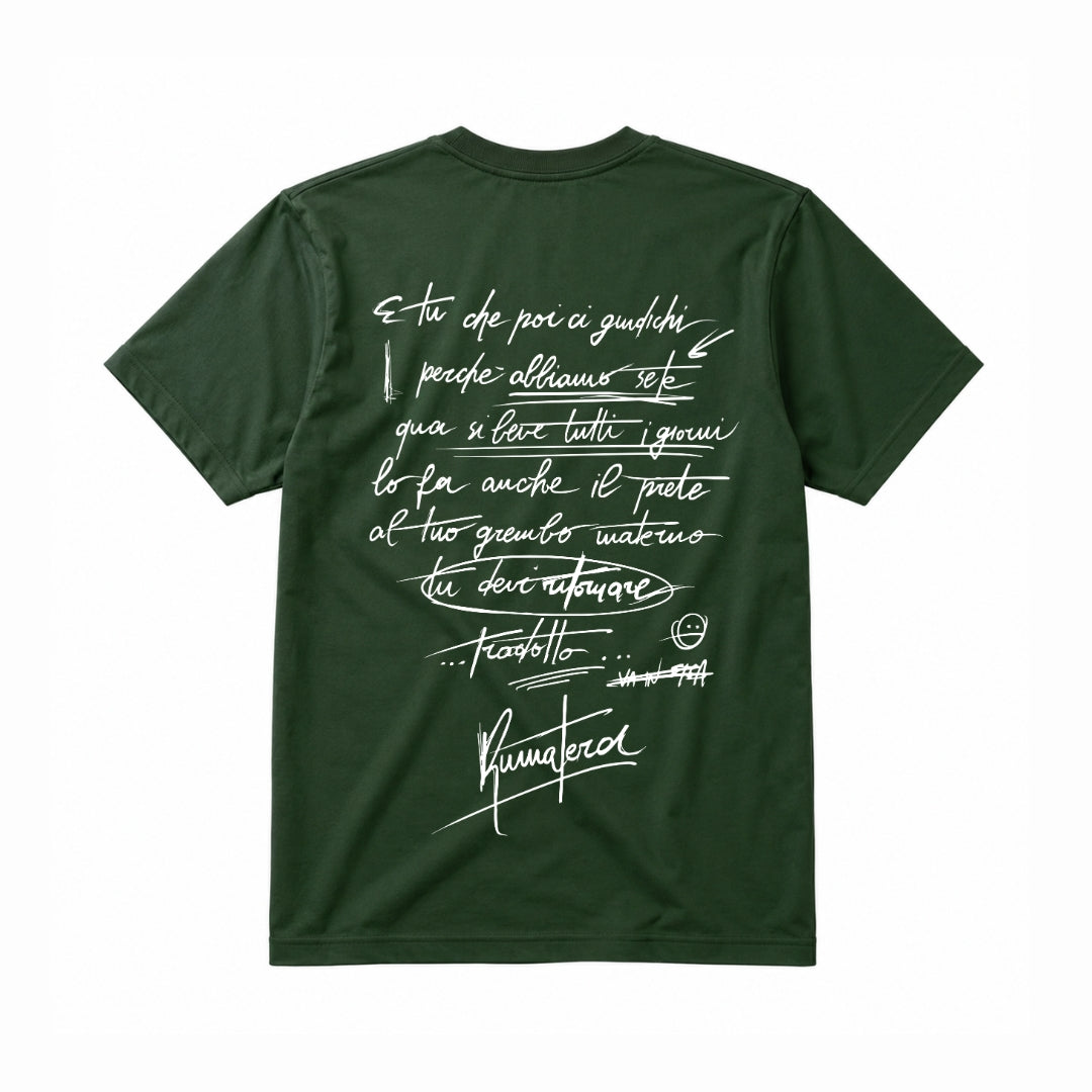 T-Shirt "Perchè Abbiamo Sete"