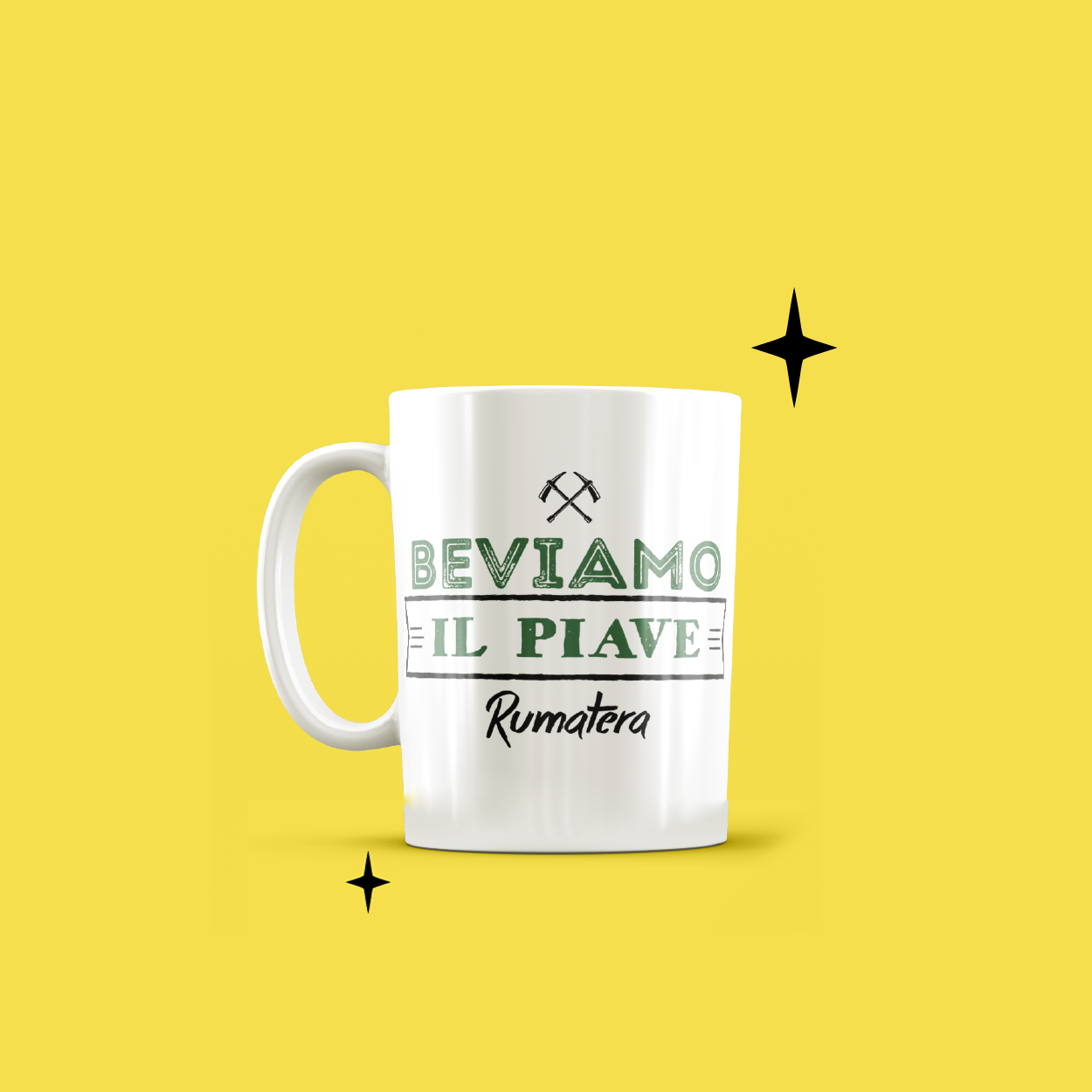 Tazza"Beviamo il Piave"